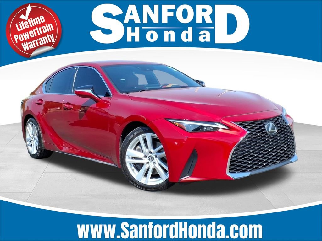 Used 2021 Lexus IS 300 w/ Accessory Package