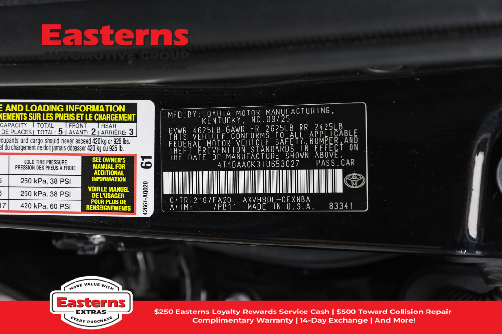 Used 2026 Toyota Camry LE FWD image 35