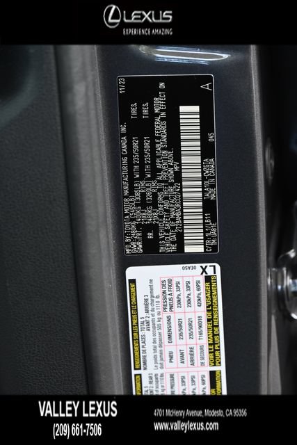 Certified 2024 Lexus RX 350 Premium Plus w/ Convenience Package FWD image 24