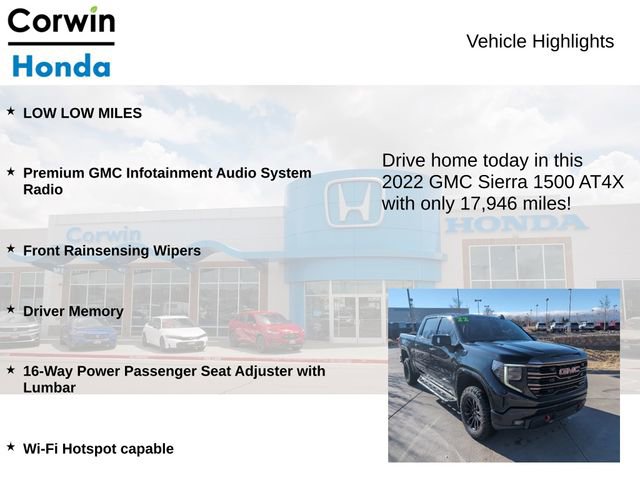 Used 2022 GMC Sierra 1500 AT4X image 7