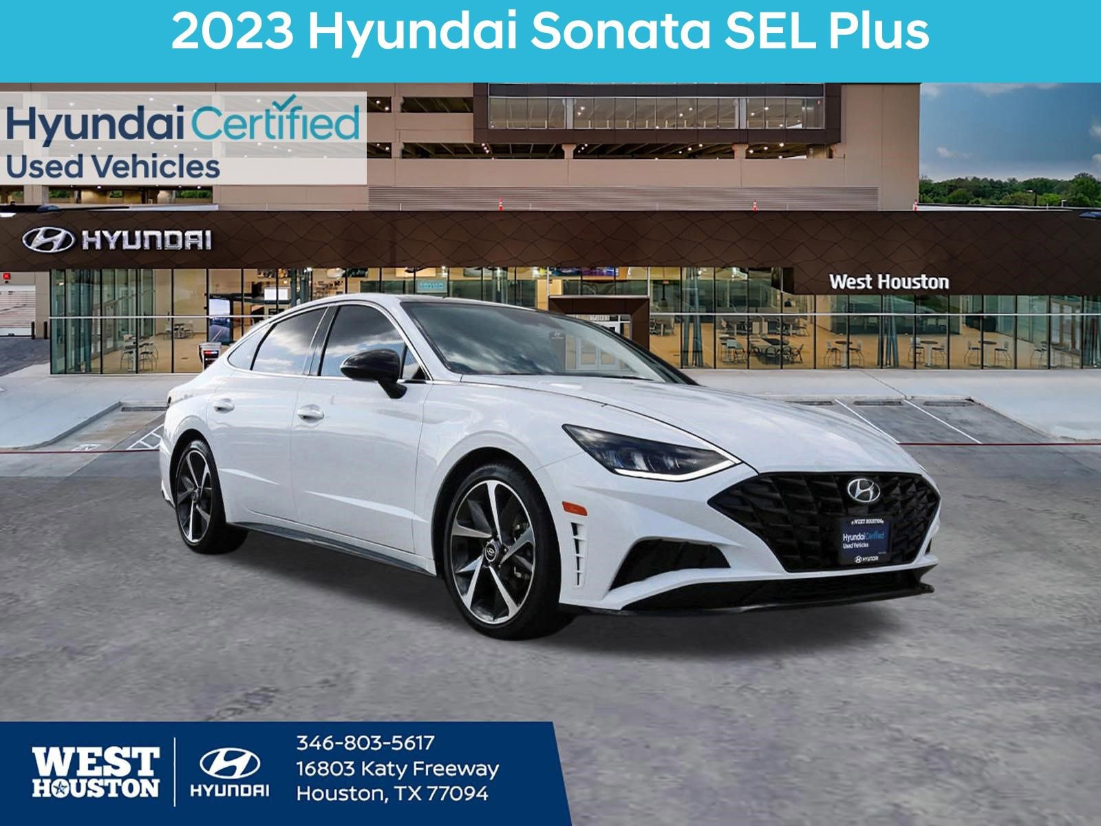 Certified 2023 Hyundai Sonata SEL Plus FWD image 1