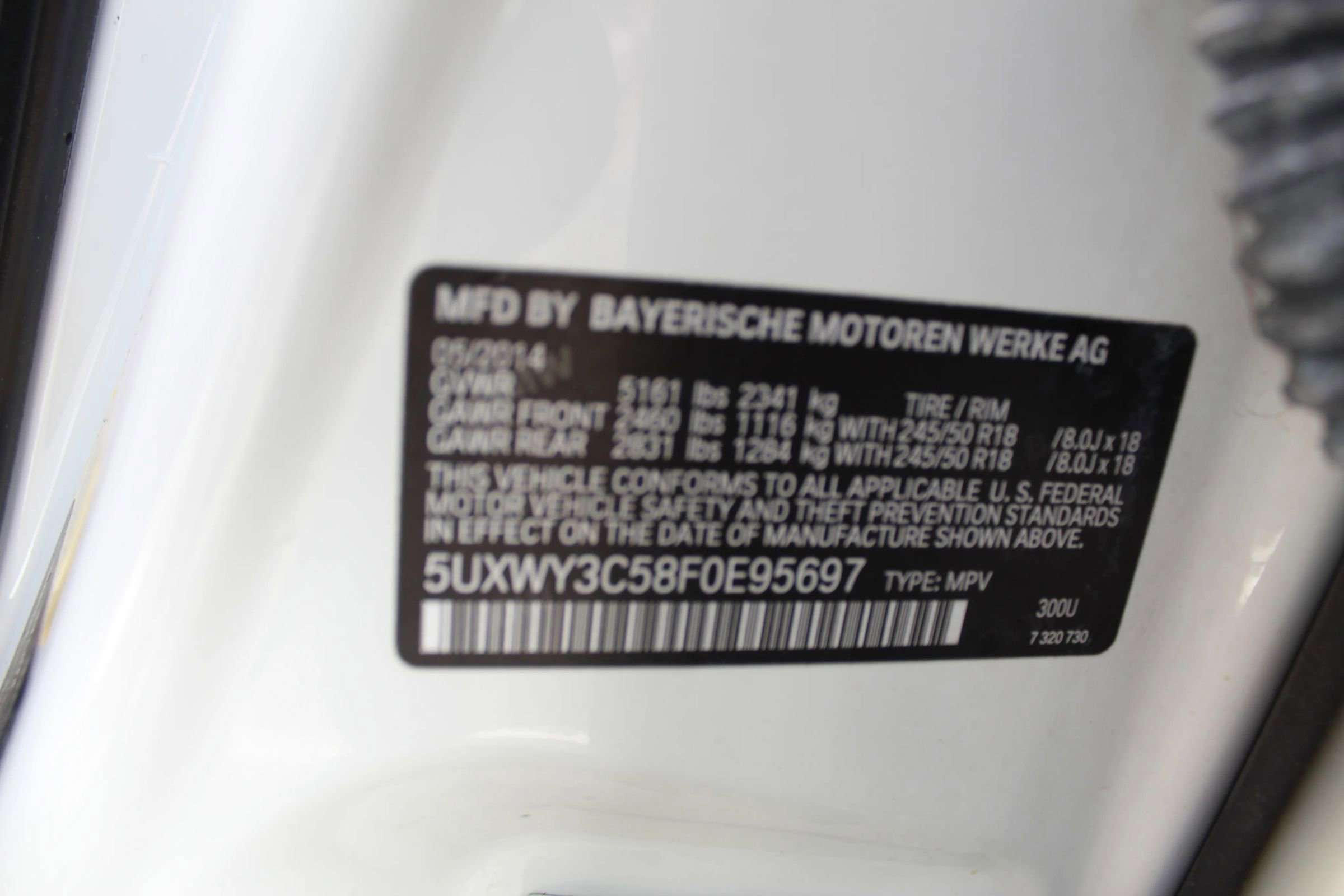 Used 2015 BMW X3 xDrive28d image 7