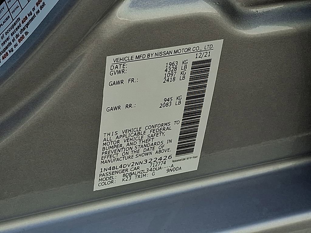 Used 2022 Nissan Altima 2.5 SV image 25