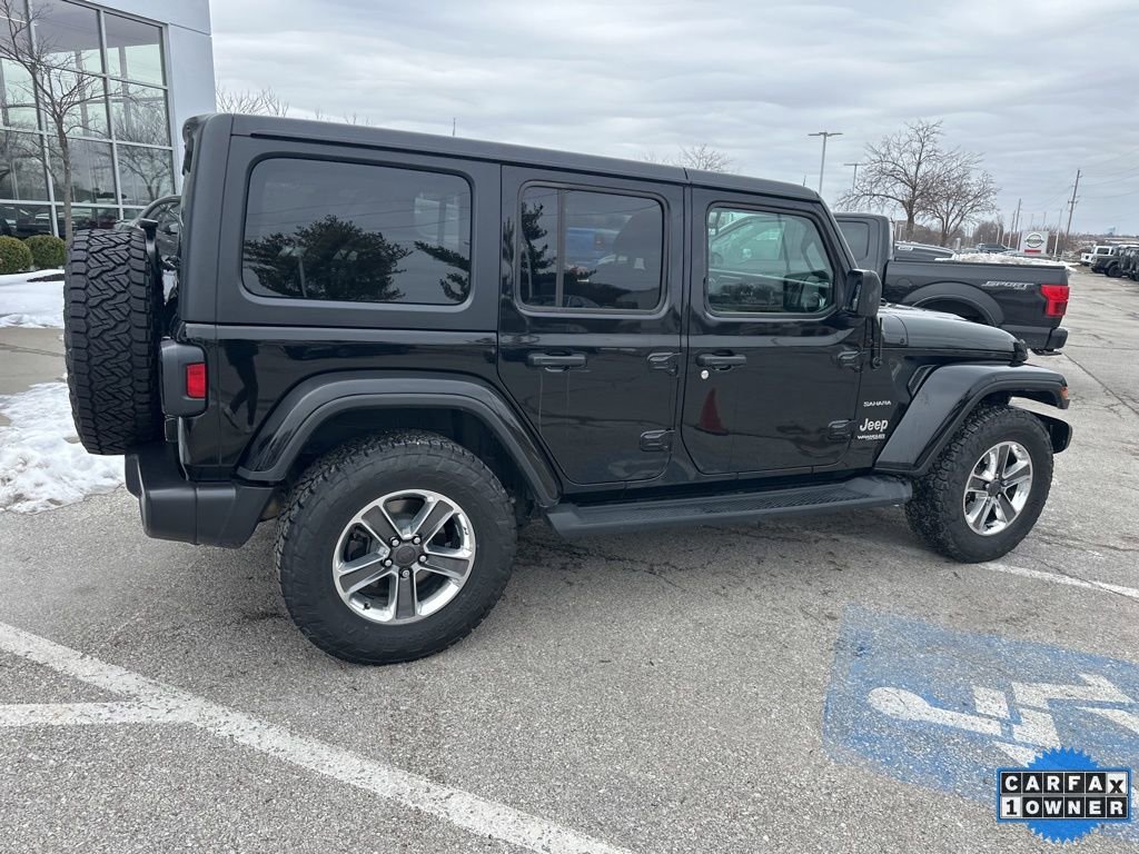 Used 2021 Jeep Wrangler Unlimited Sahara AWD/4WD image 28