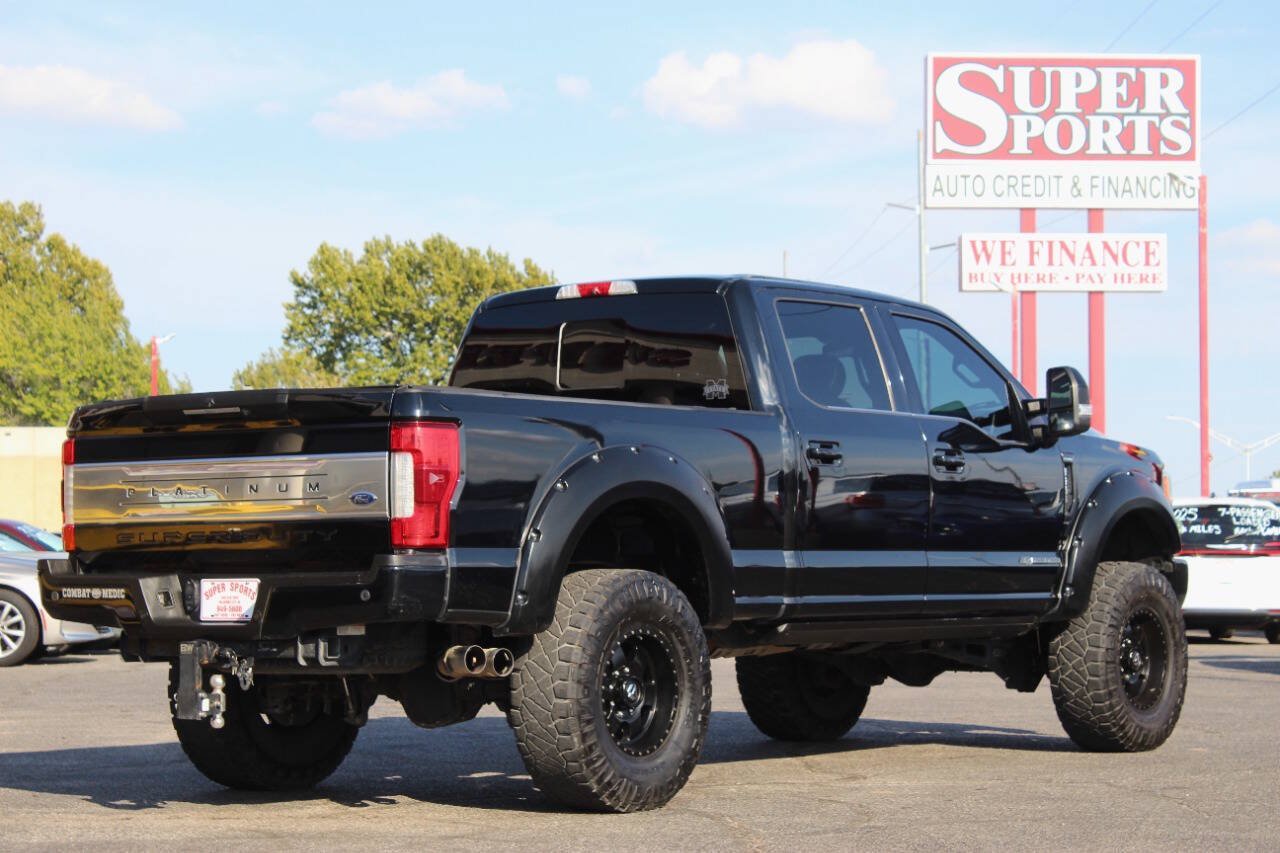 Used 2018 Ford F250 Platinum w/ Platinum Ultimate Package AWD/4WD image 4