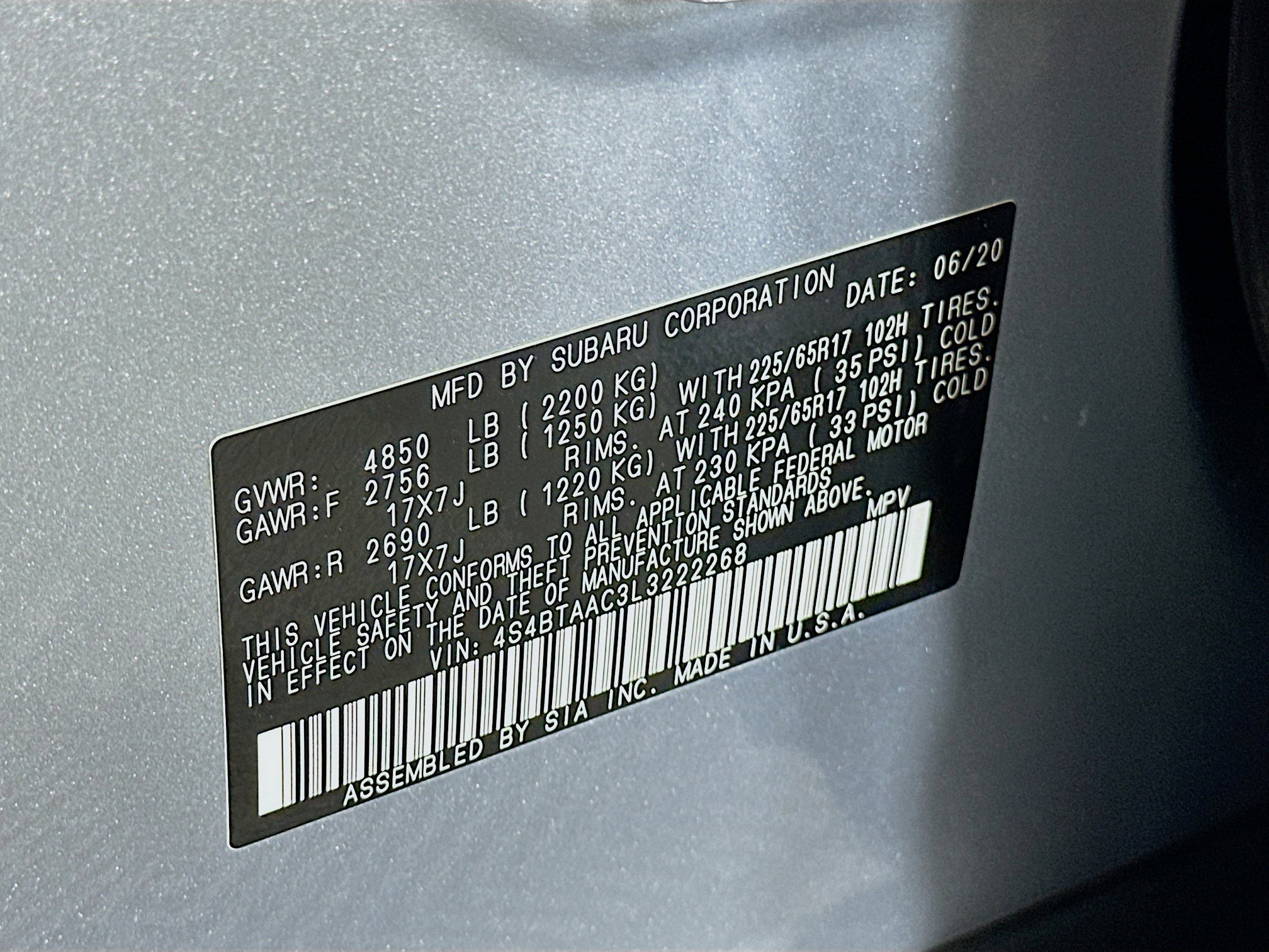 Used 2020 Subaru Outback image 12