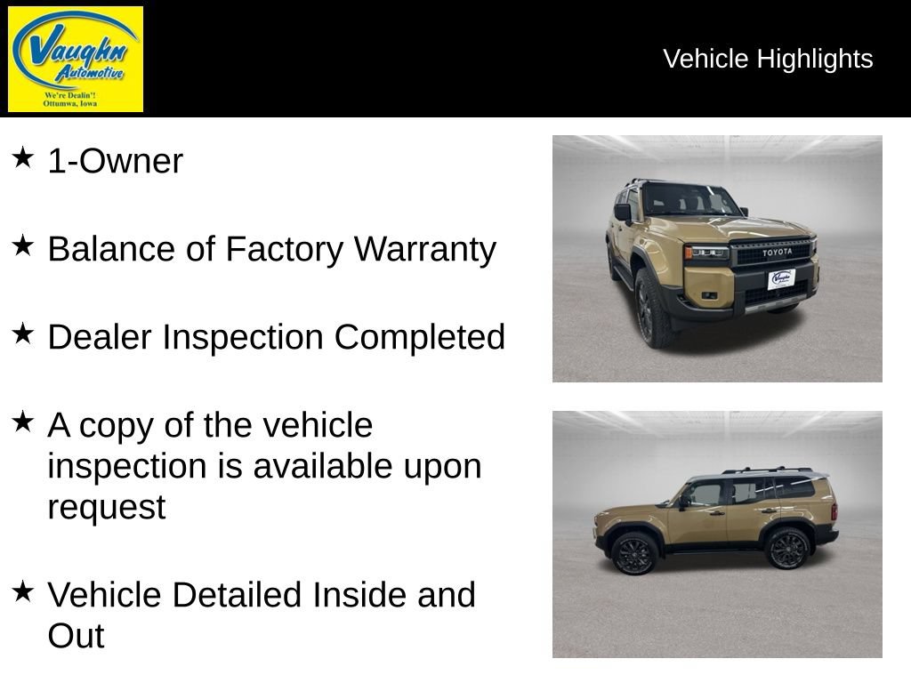 Used 2024 Toyota Land Cruiser w/ Premium Package AWD/4WD image 2