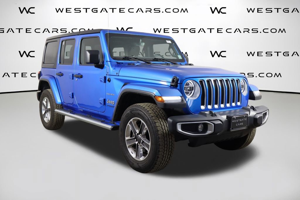 Used 2022 Jeep Wrangler Unlimited Sahara w/ Dual Top Group image 42