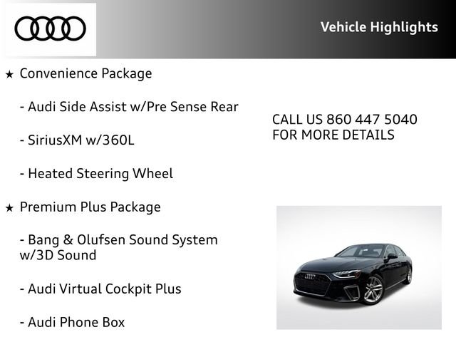 Used 2023 Audi A4 2.0T Premium Plus w/ Premium Plus Package AWD/4WD image 24