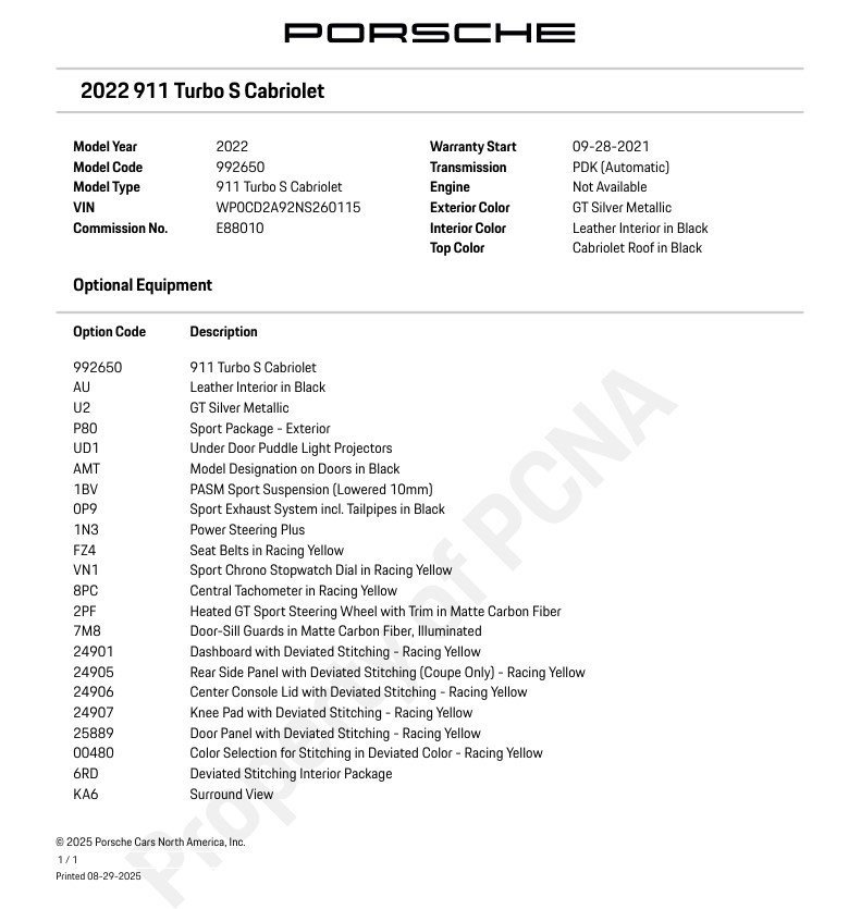 Used 2022 Porsche 911 Turbo S image 29