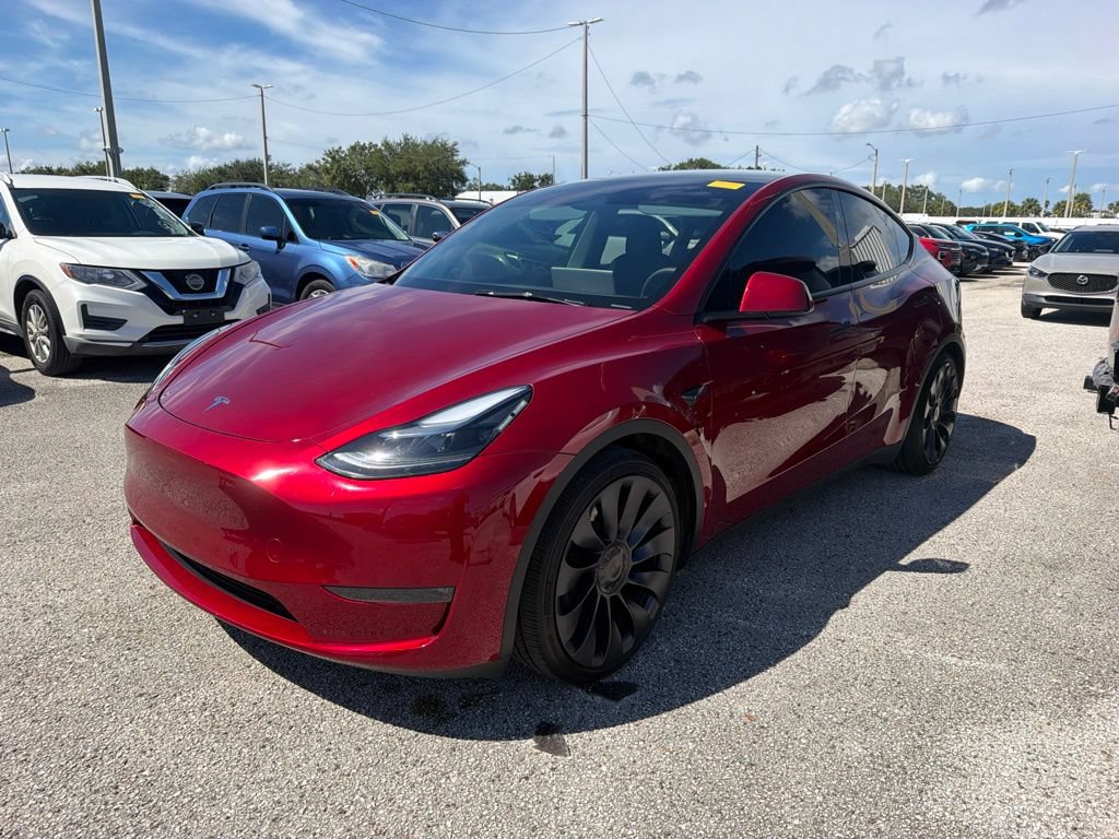 Used 2024 Tesla Model Y Performance AWD/4WD image 1
