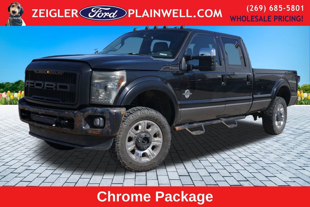 Used 2012 Ford F350 Lariat w/ Chrome Pkg image 1