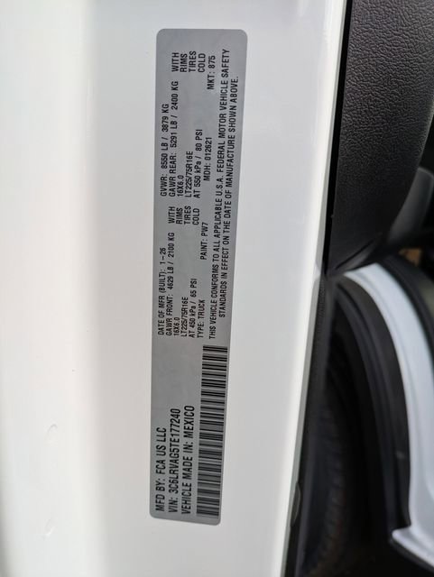 New 2026 RAM ProMaster 1500 w/ Premium Convenience Group FWD image 30