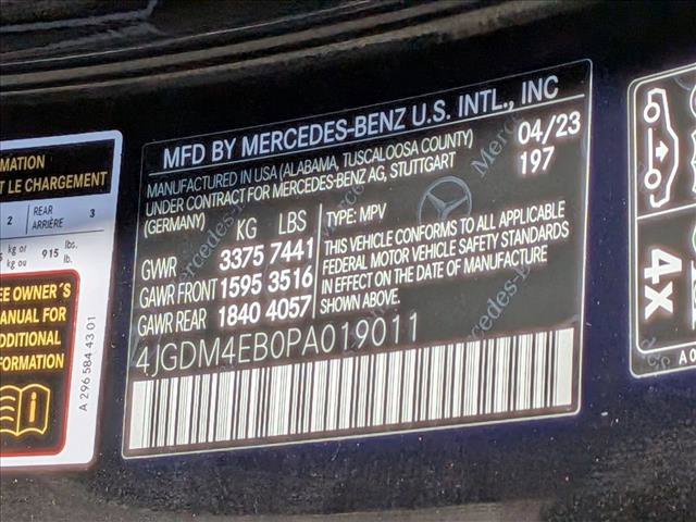 Certified 2023 Mercedes-Benz EQS 580 4MATIC SUV image 25