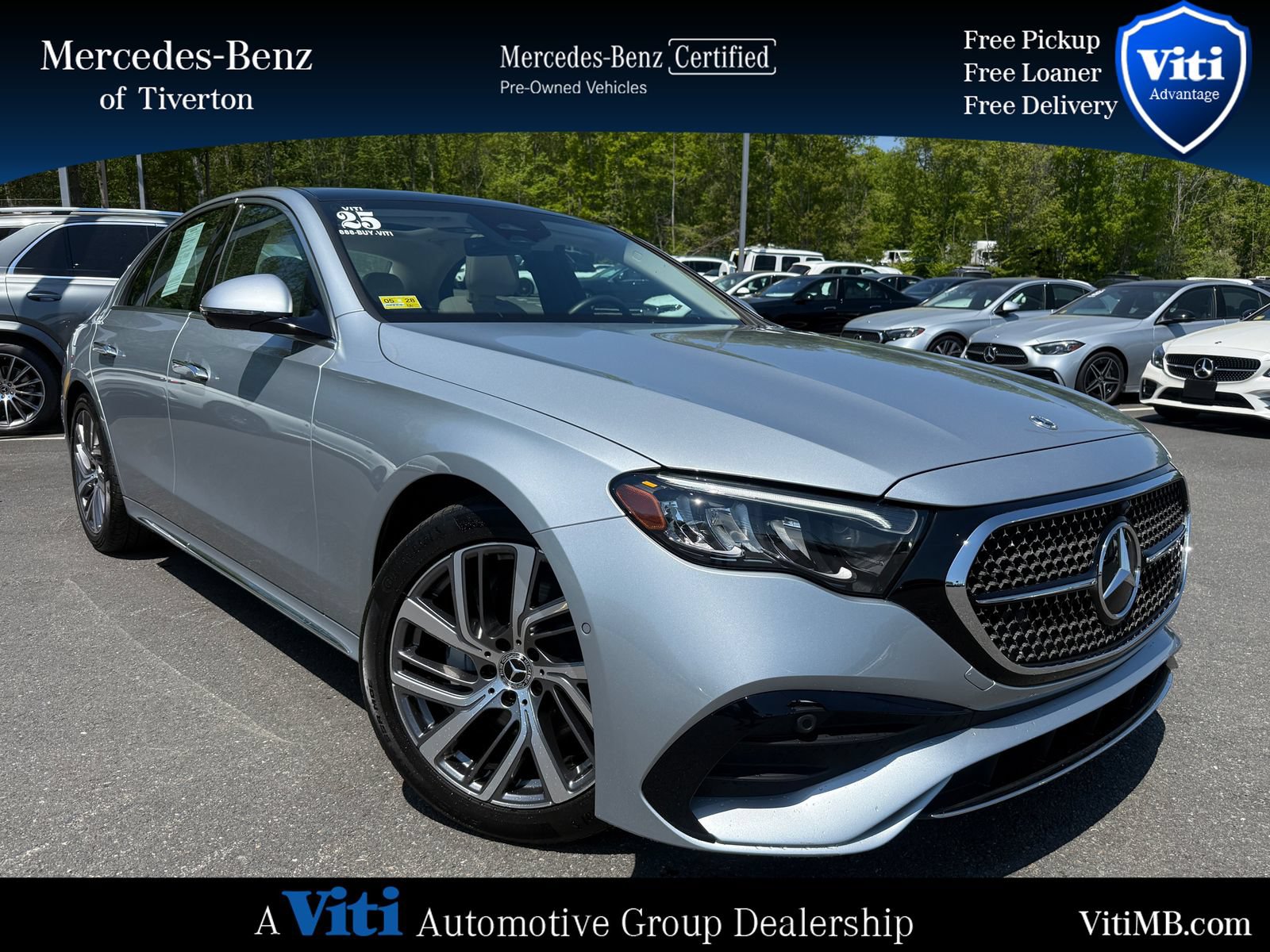 Certified 2025 Mercedes-Benz E 350 4MATIC Sedan image 1