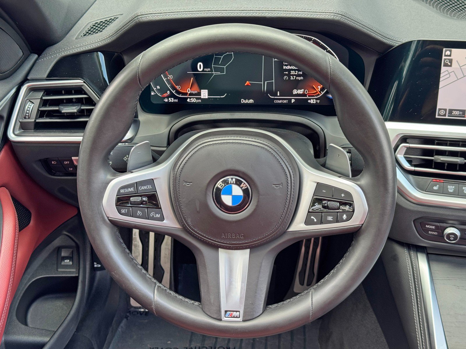 Used 2022 BMW 430i Convertible w/ M Sport Package RWD image 19