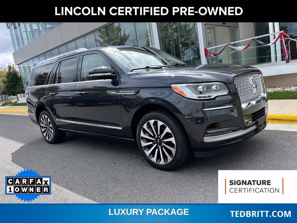 Certified 2023 Lincoln Navigator L Reserve