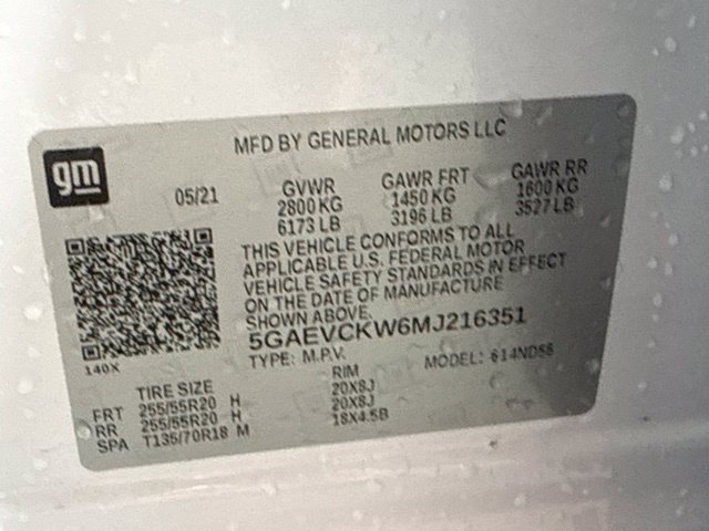 Used 2021 Buick Enclave Avenir w/ Avenir Technology Package AWD/4WD image 15