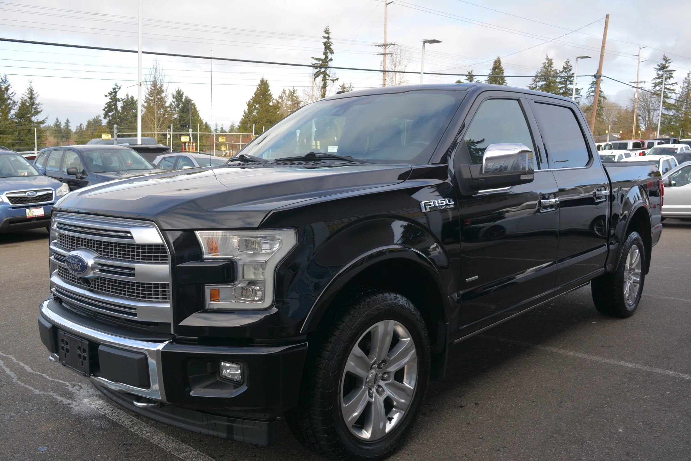 Used 2017 Ford F150 Platinum w/ Technology Package image 3