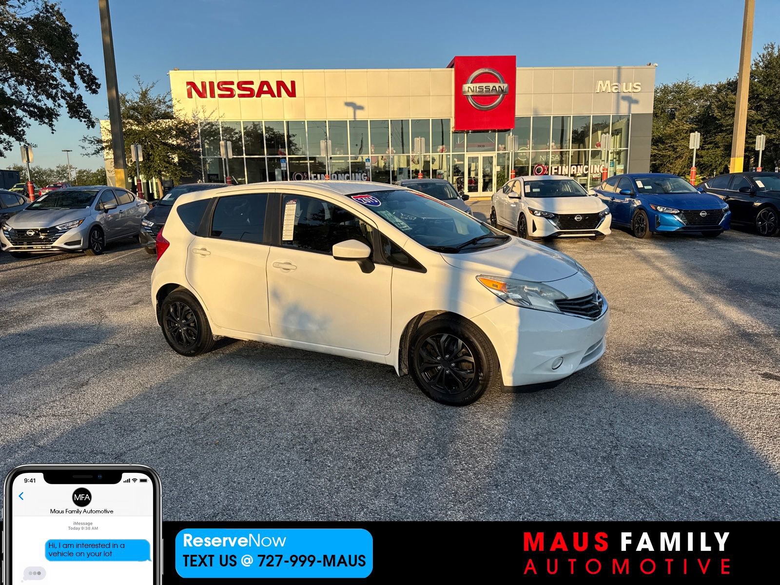 Used 2015 Nissan Versa Note SV w/ SV Convenience Package