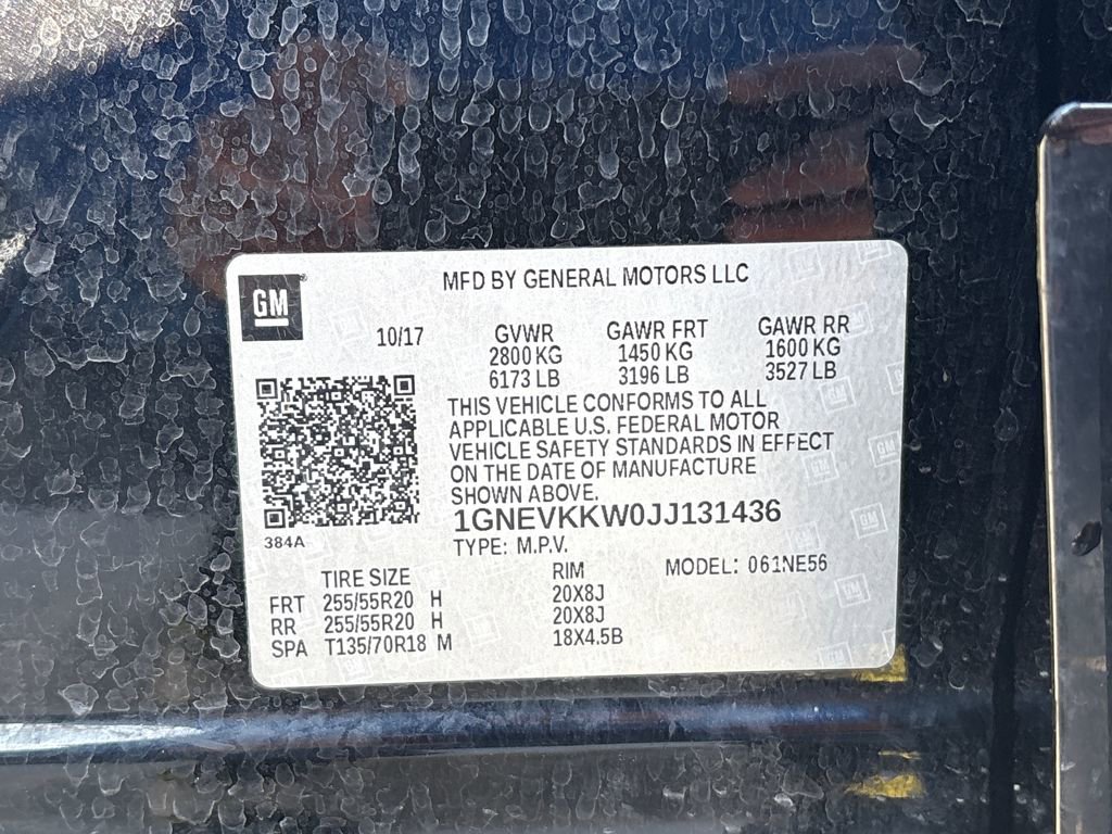 Used 2018 Chevrolet Traverse High Country image 37