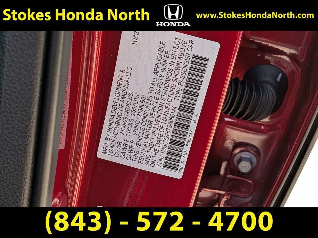 Certified 2025 Honda Accord EX-L image 7