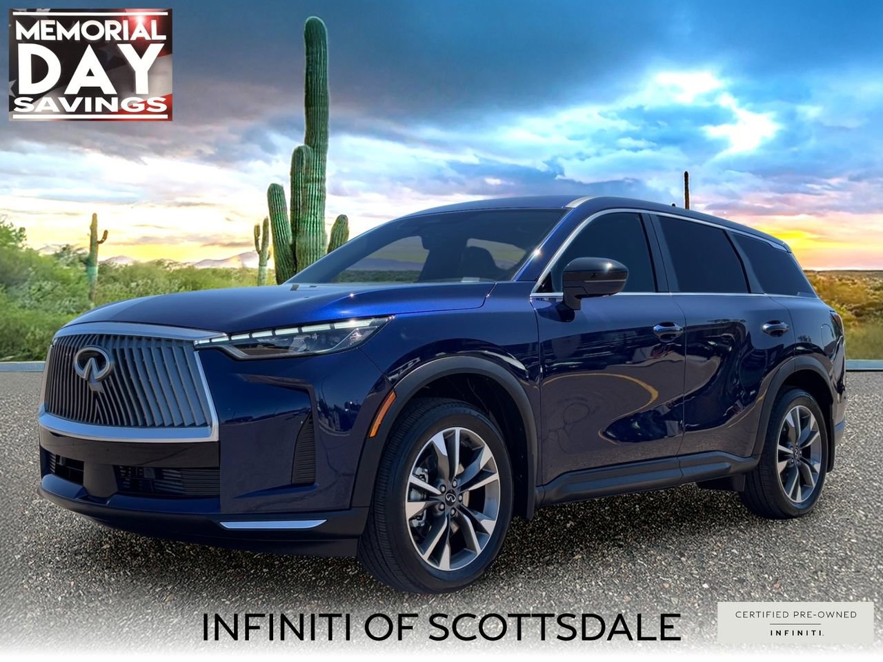 Certified 2026 INFINITI QX60 Pure w/ Family Package
