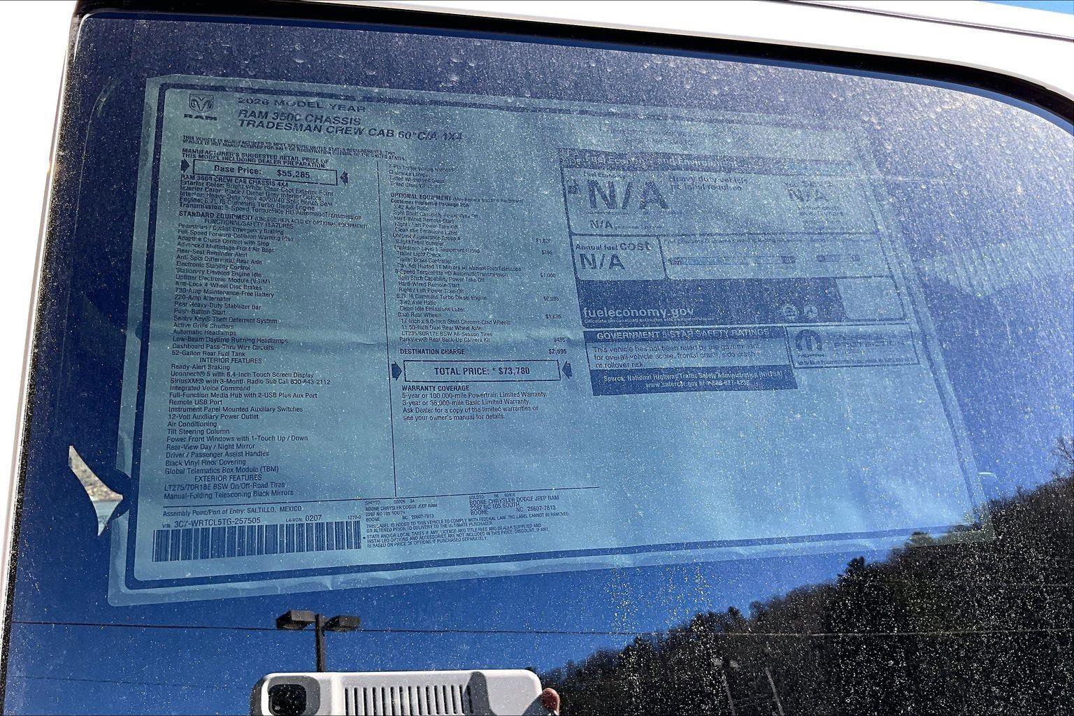 New 2026 RAM 3500 Tradesman w/ Chrome Appearance Group A image 15