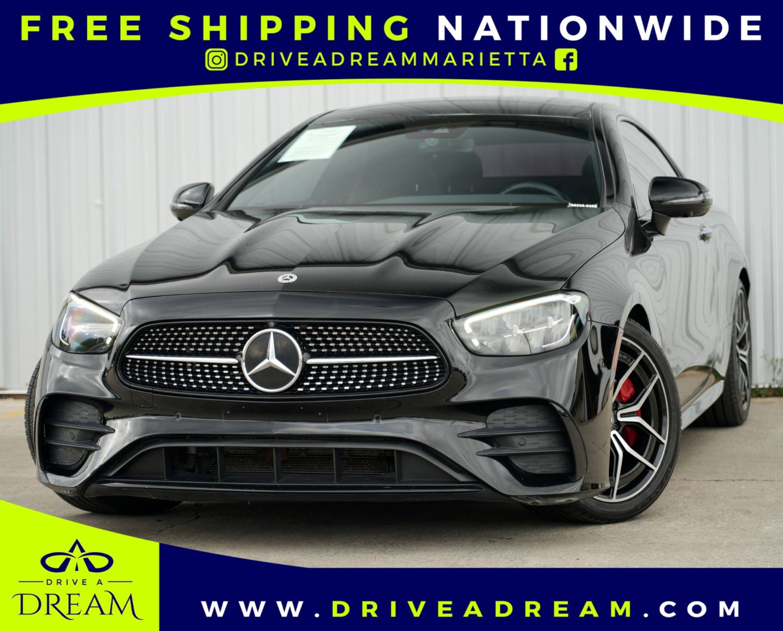 Used 2021 Mercedes-Benz E 450 Coupe w/ AMG Line