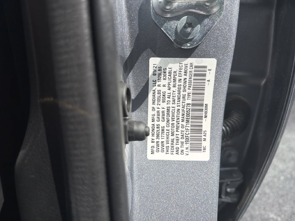 Certified 2021 Honda Civic EX-L image 55