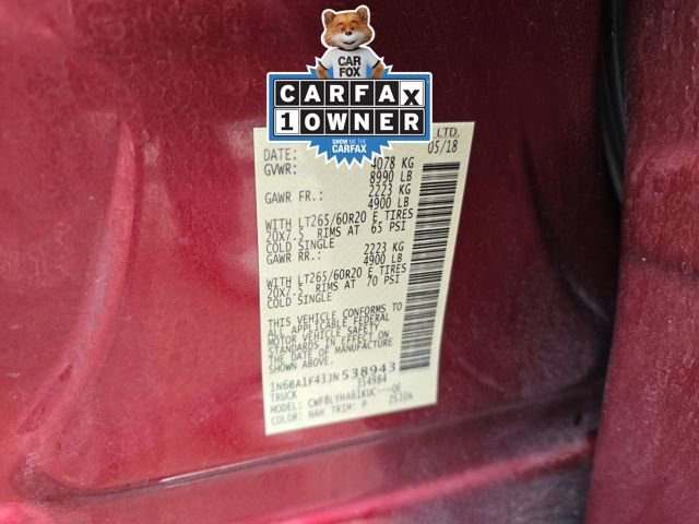 Used 2018 Nissan Titan Platinum Reserve w/ Platinum Utility Package image 29