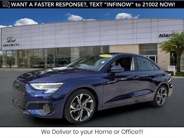 Used 2023 Audi A3 2.0T Premium w/ Black Optic Sport Package AWD/4WD image 1