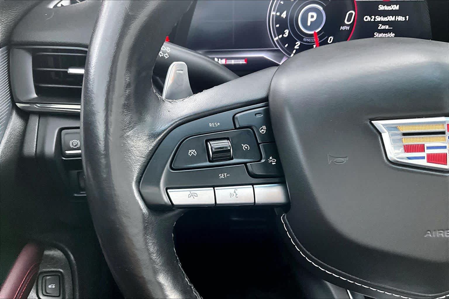 Used 2022 Cadillac CT4 V w/ Technology Package RWD image 42