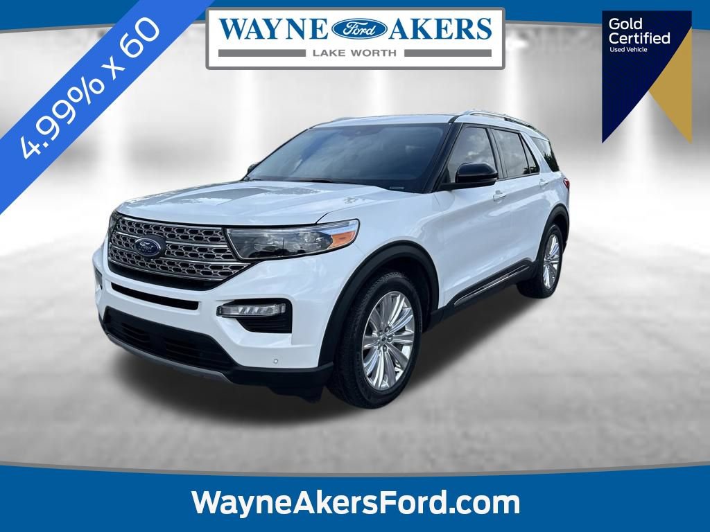 Used 2024 Ford Explorer Limited w/ Limited Technology Package RWD image 1