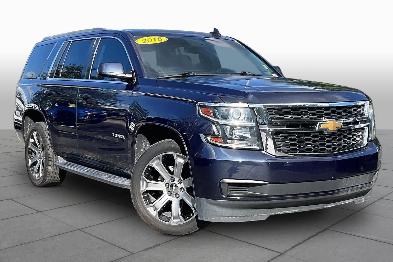 Certified 2018 Chevrolet Tahoe LS w/ Enhanced Driver Alert Package RWD image 3