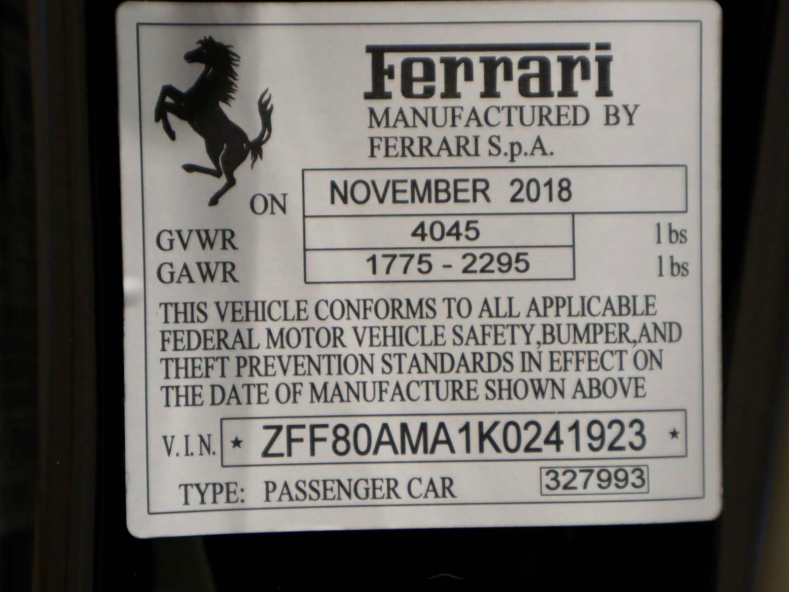 Certified 2019 Ferrari 488 Spider RWD image 39