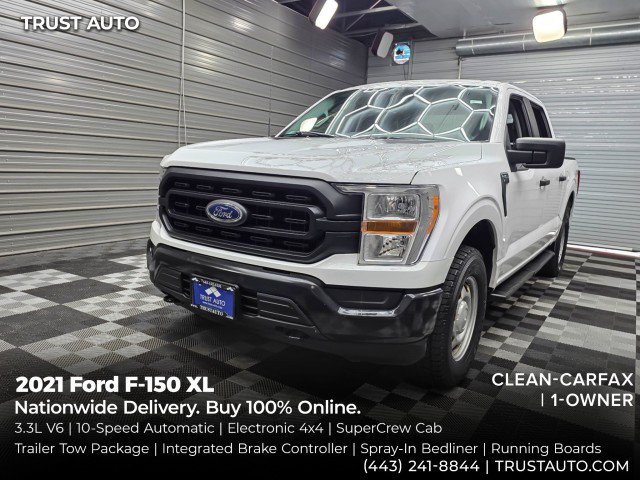 Used 2021 Ford F150 XL w/ Trailer Tow Package AWD/4WD image 1