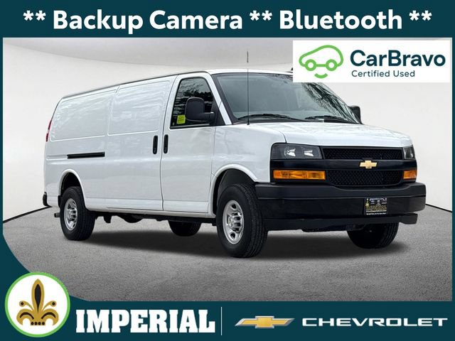 Certified 2024 Chevrolet Express 3500 Extended w/ Driver Convenience Package RWD image 1