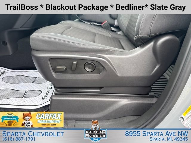 Certified 2024 Chevrolet Silverado 1500 Custom Trail Boss w/ Turbomax Blackout Package AWD/4WD image 13