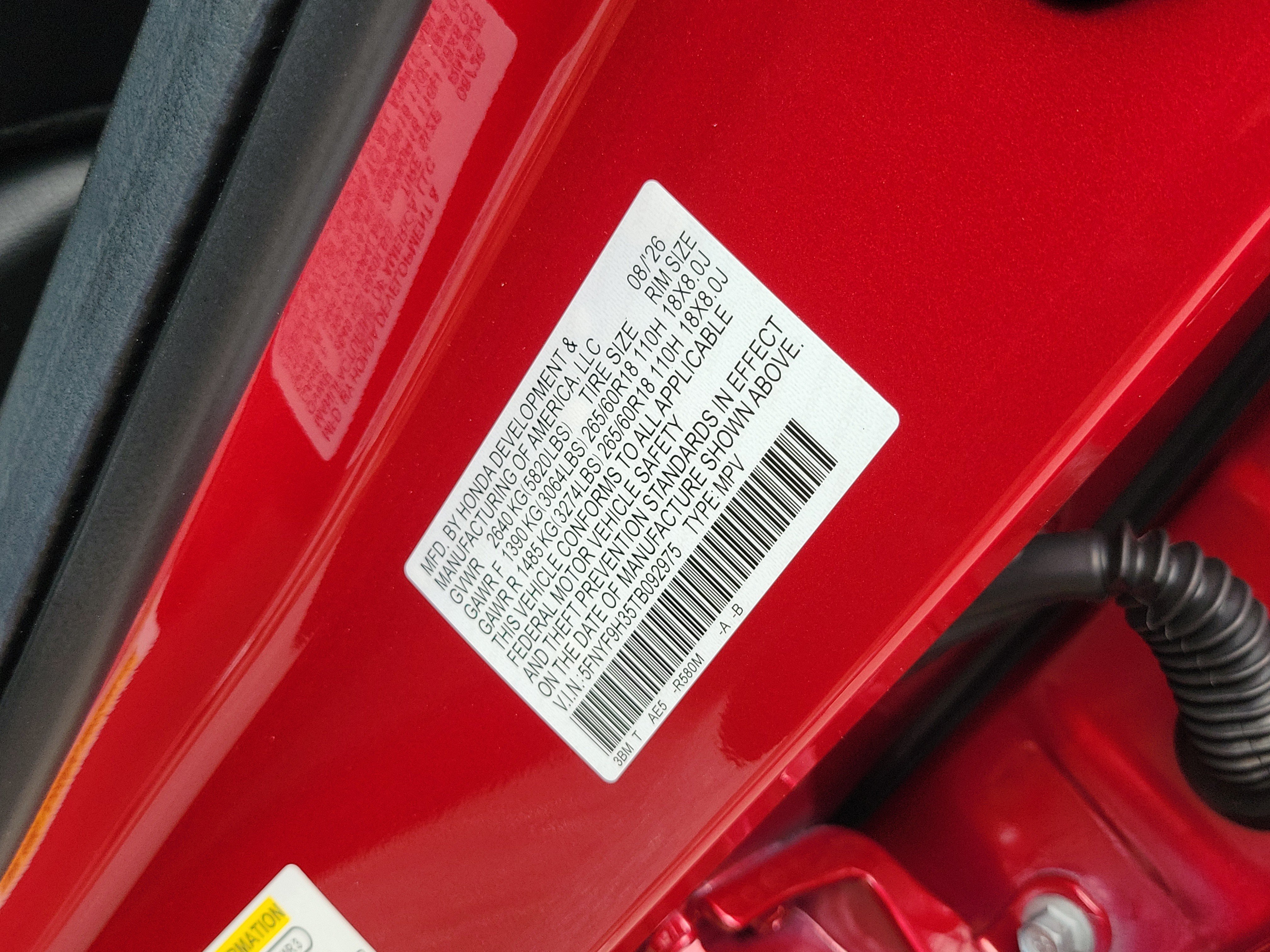 New 2026 Honda Passport RTL image 33
