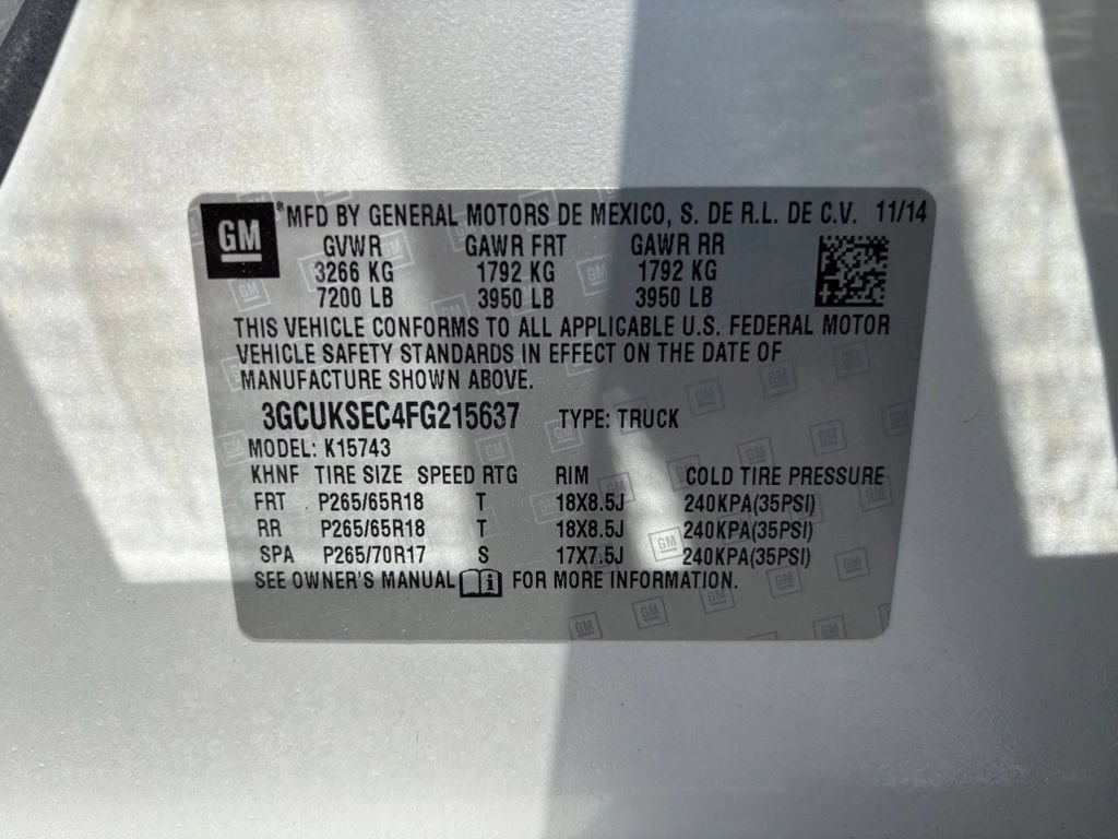 Used 2015 Chevrolet Silverado 1500 LTZ AWD/4WD image 13