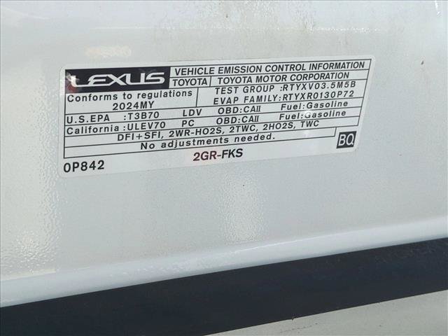 Used 2024 Lexus ES 350 w/ Premium Package FWD image 26