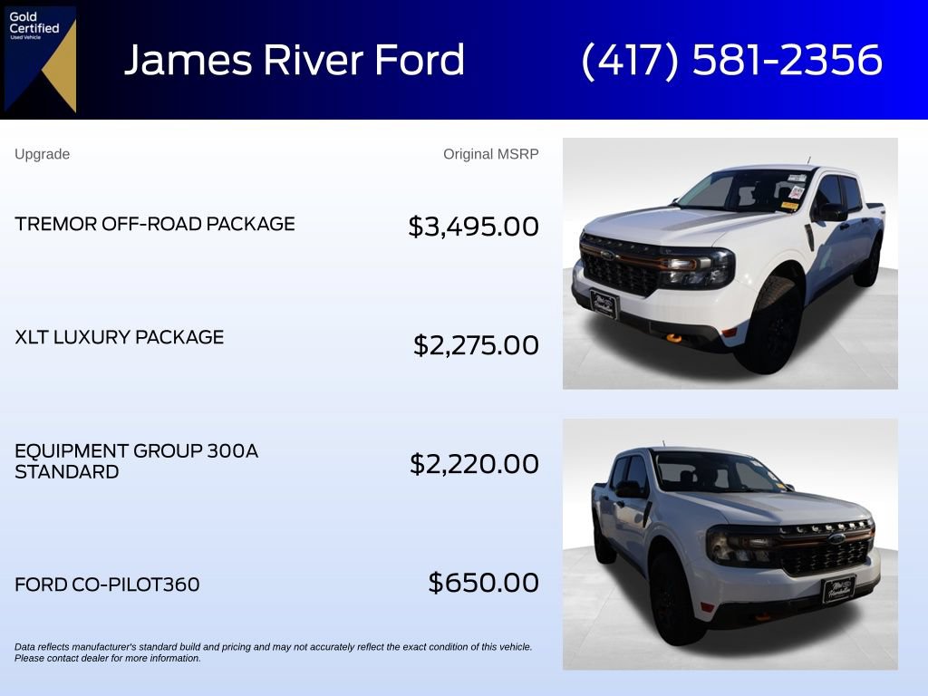 Used 2024 Ford Maverick Tremor w/ Tremor Off-Road Package AWD/4WD image 6