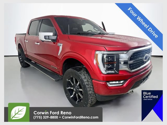 Certified 2021 Ford F150 Platinum w/ Equipment Group 701A High AWD/4WD 360° Tour