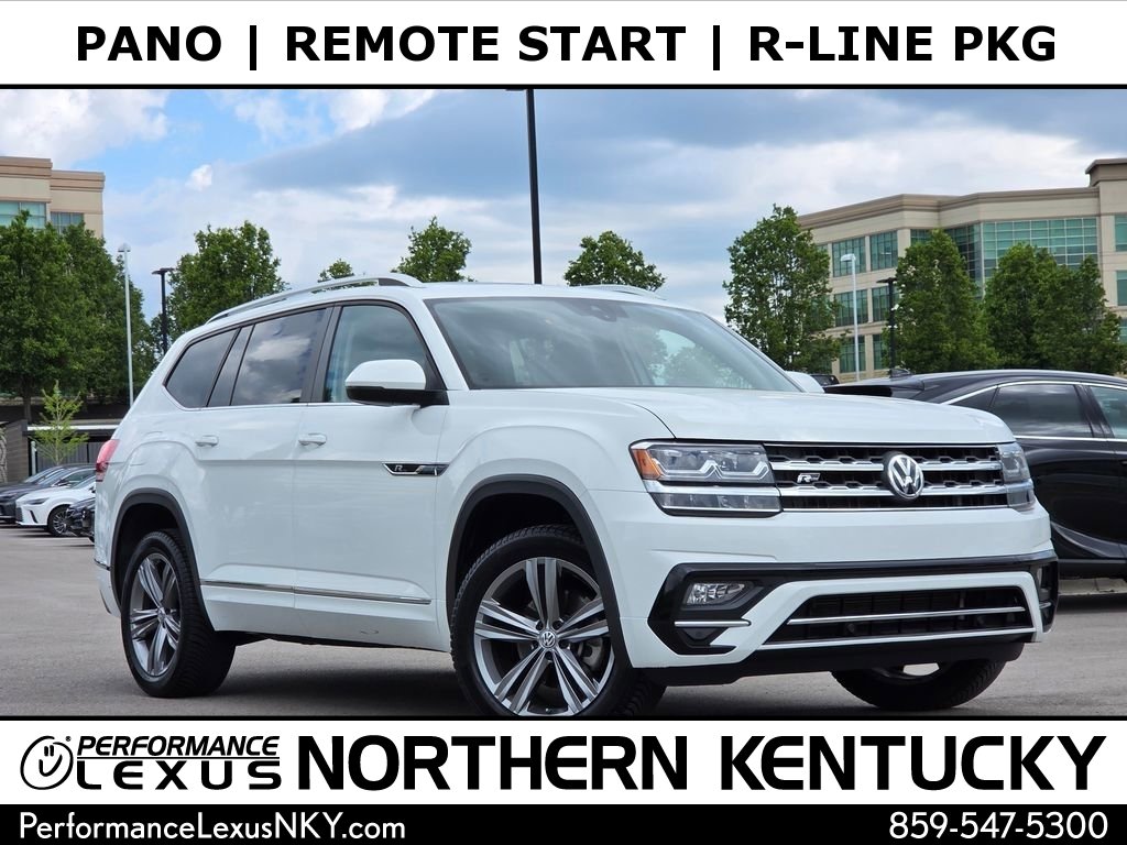 Used 2018 Volkswagen Atlas SEL w/ R-Line Package FWD image 1