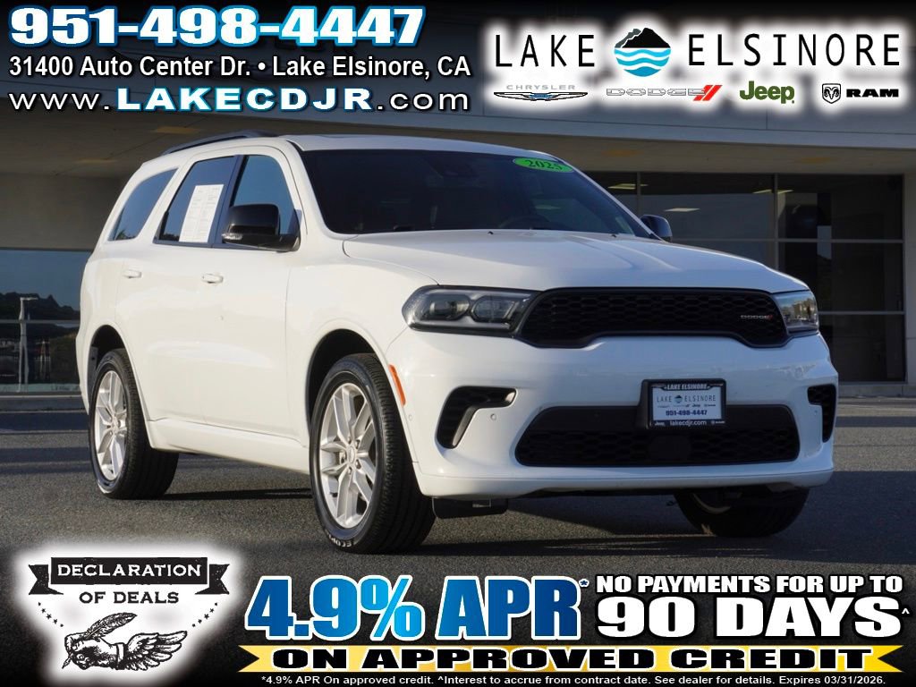 Certified 2025 Dodge Durango GT