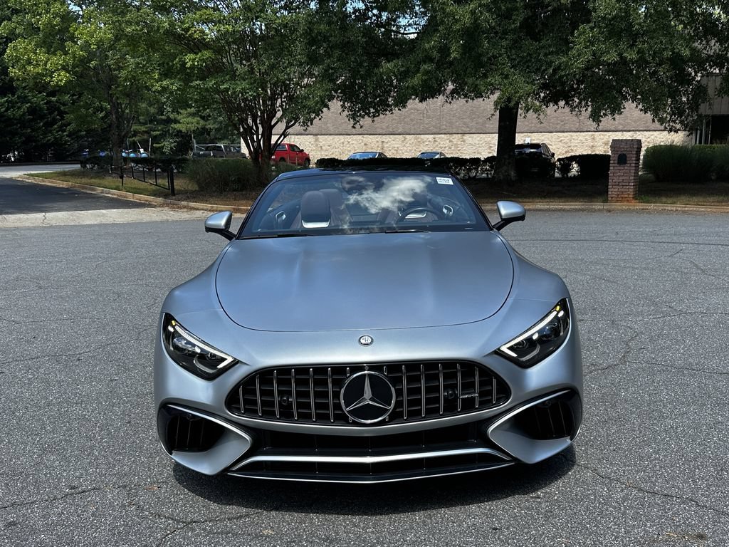 Certified 2024 Mercedes-Benz SL 55 AMG 4MATIC w/ Manufactur Interior Package image 3