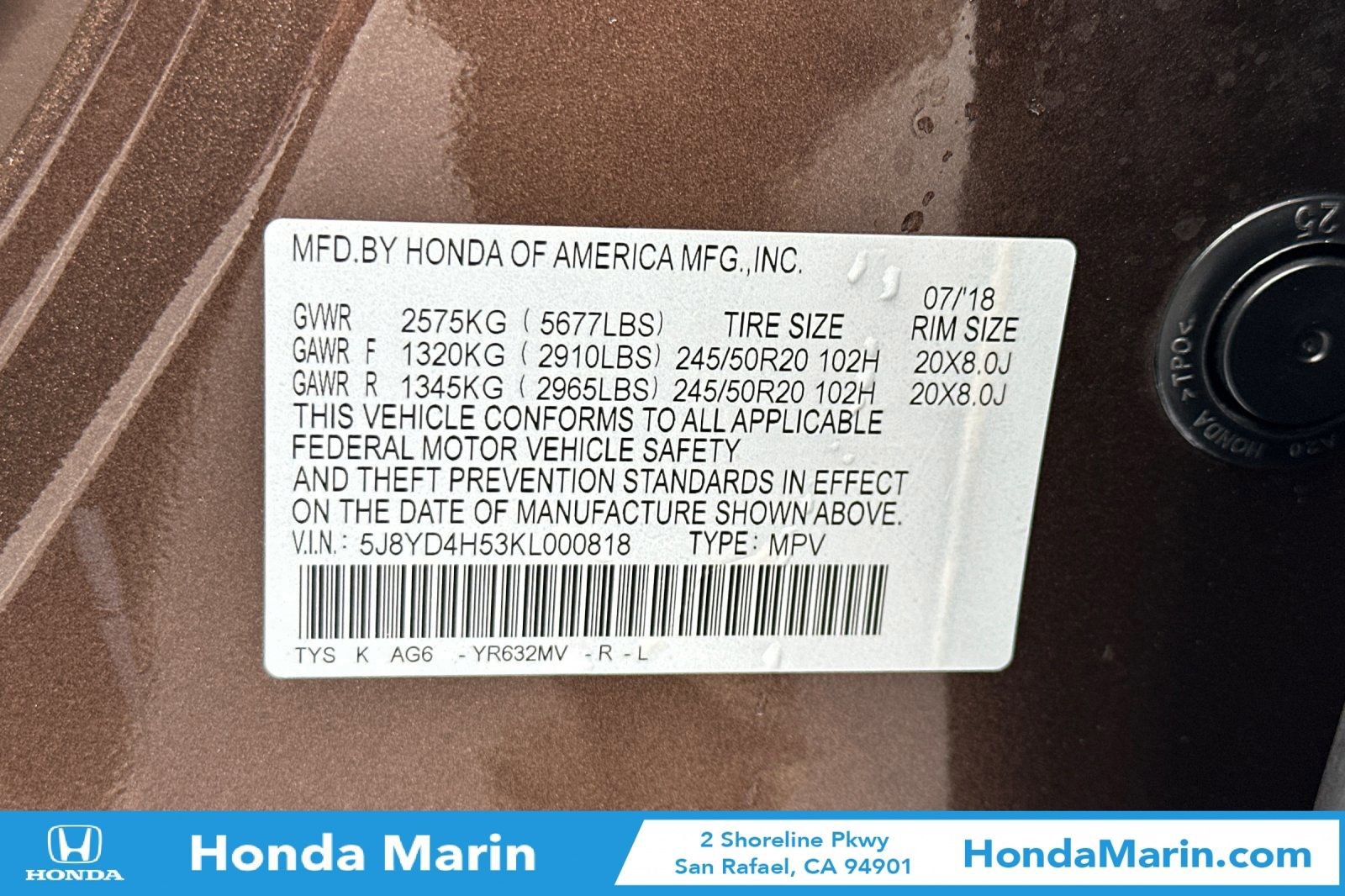 Used 2019 Acura MDX SH-AWD w/ Technology Package image 36