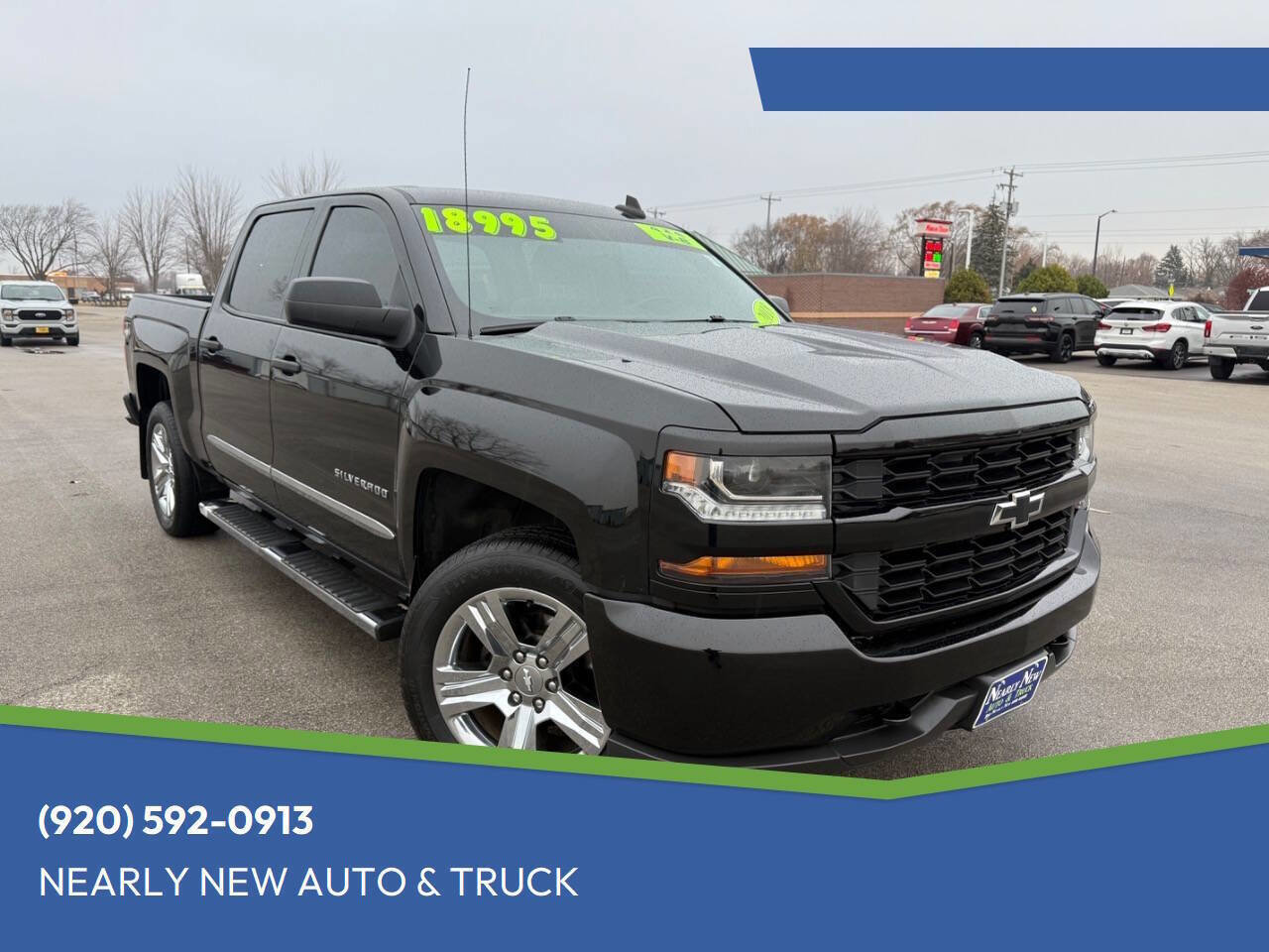Used 2018 Chevrolet Silverado 1500 Custom w/ Custom Value Package