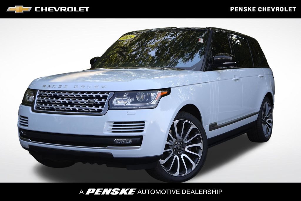 Used 2016 Land Rover Range Rover Long Wheelbase Supercharged